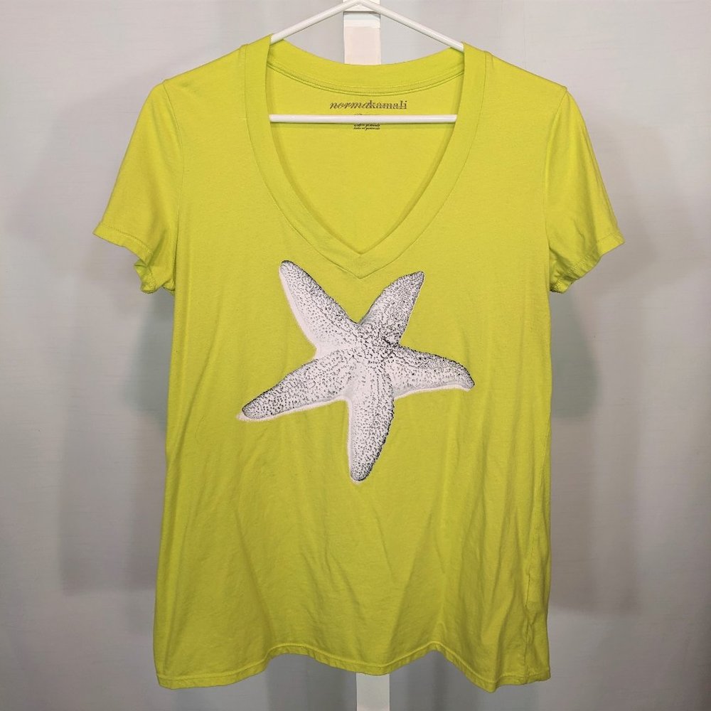 Norma Kamali Neon Starfish Tee
